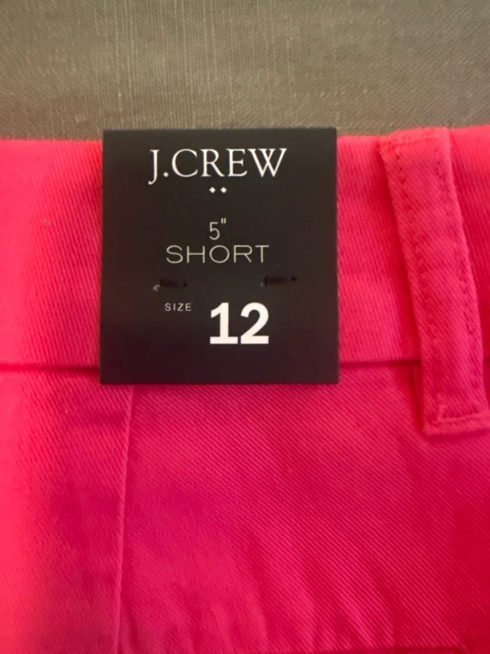 J. Crew Hot Pink Women's Tailored Cotton Shorts